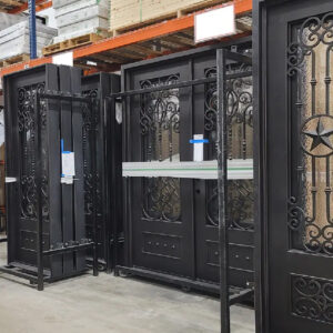 WROUGHT IRON DOORS