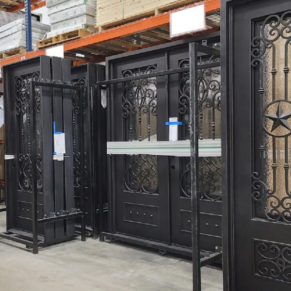 WROUGHT IRON DOORS